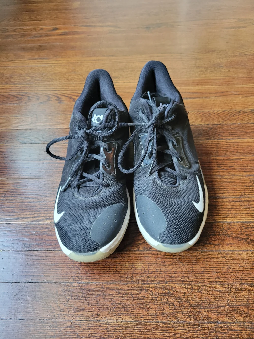 Nike KD Trey 5 Black White Basketball Shoes Youth 6Y US